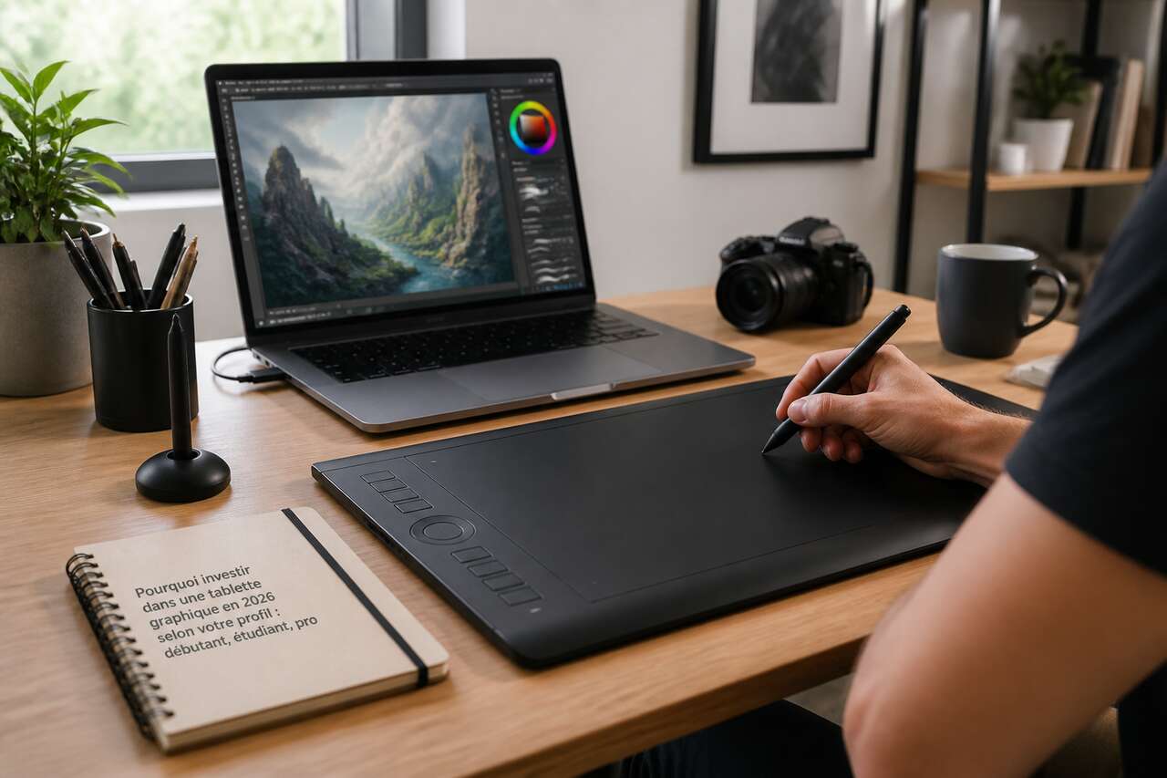 Quelle tablette graphique 2026 selon votre profil: débutant, étudiant, pro Quelle tablette graphique 2026 selon votre profil: débutant, étudiant, pro