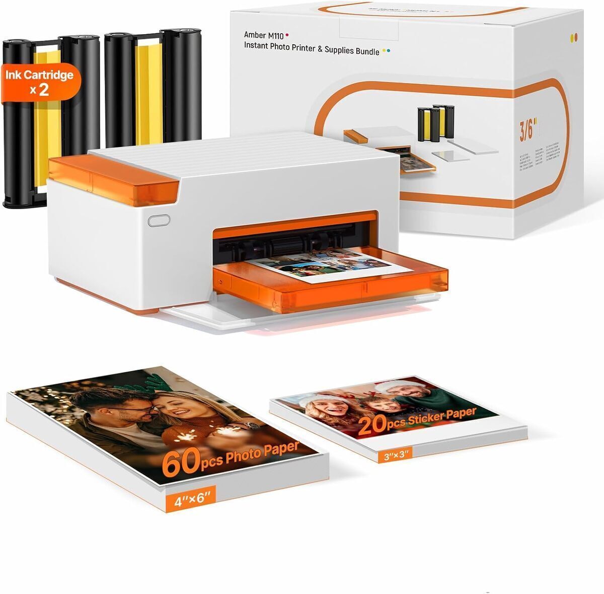 Test de la mini imprimante photo Liene Amber M110 : portable et complète