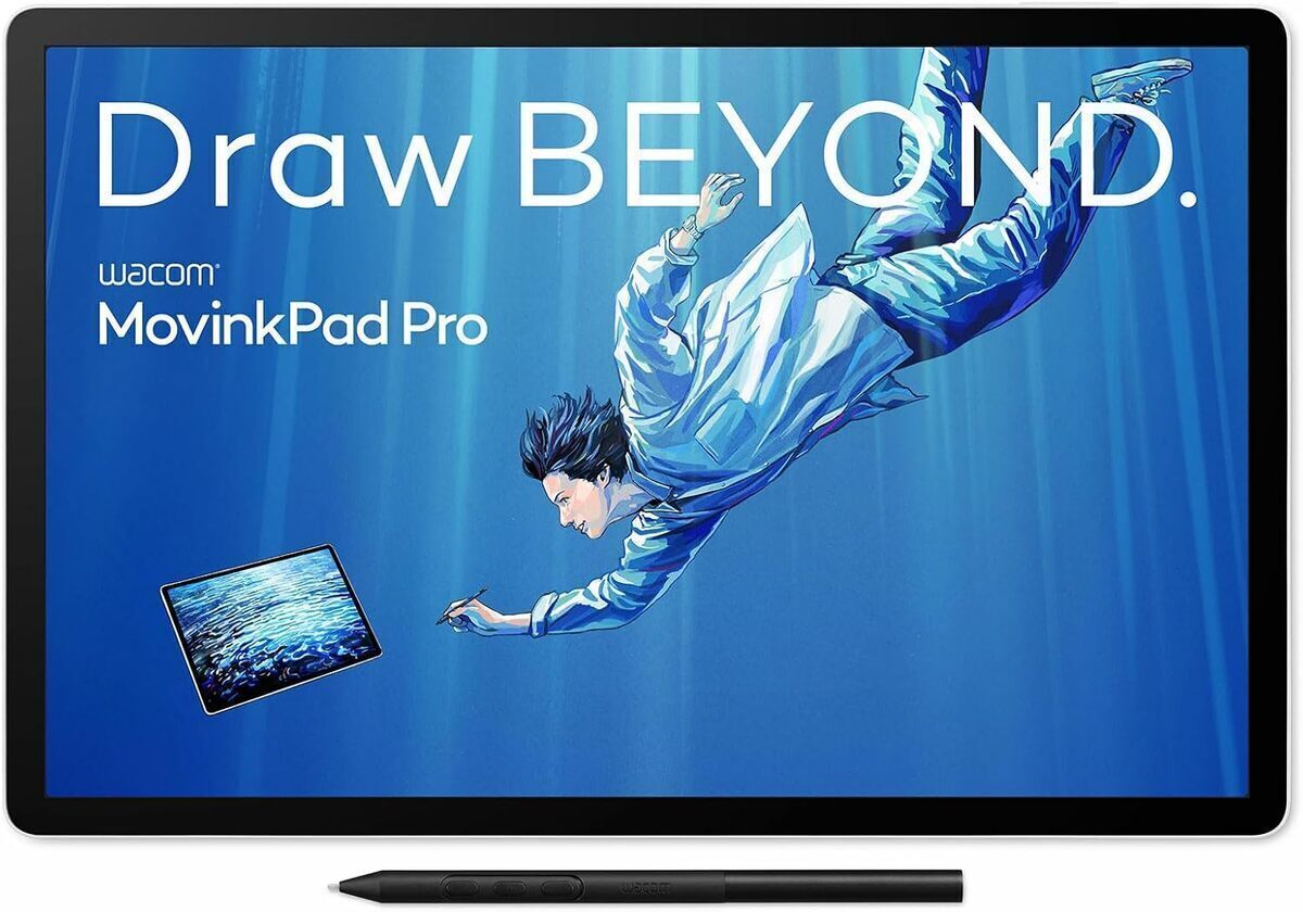Test : tablette autonome Wacom MovinkPad Pro 14