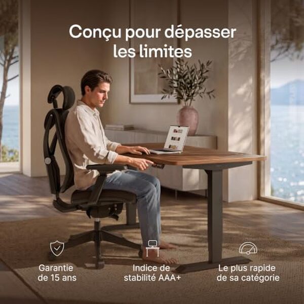 Découvrez notre test détaillé du bureau électrique Desktronic 160x80 cm. Innovation silencieuse, stabilité exceptionnelle et ergonomie pour votre espace de travail.