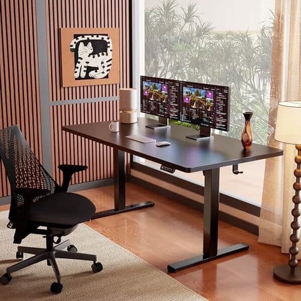 Découvrez notre test complet du bureau assis debout électrique ErGear 160x80 cm noir : ergonomie, fonctionnalités et performance pour votre espace de travail.