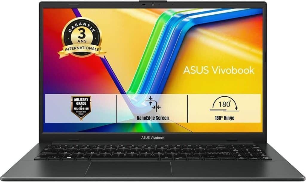Test : asus Vivobook Go 15, puissance et performance