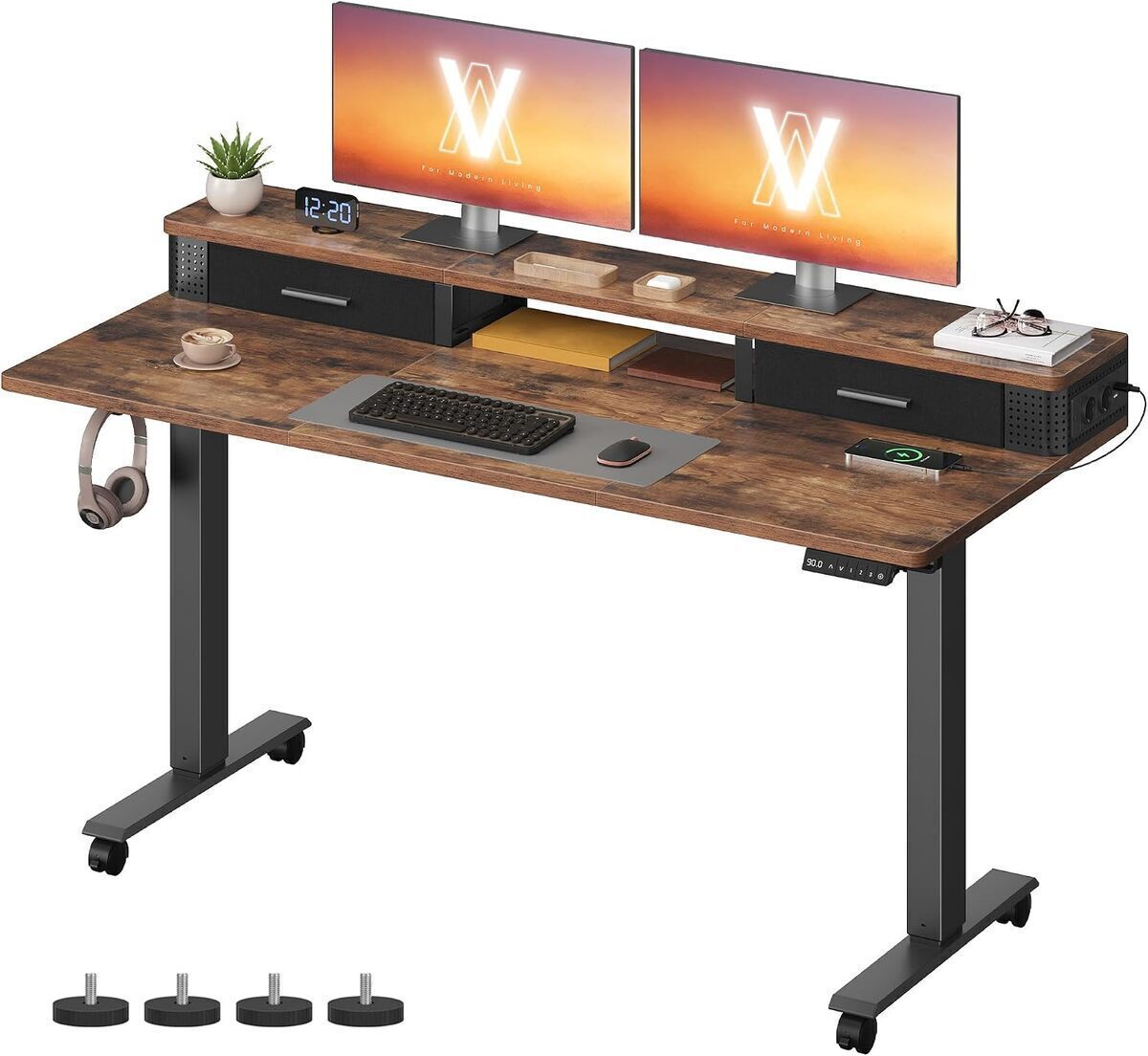 Test : bureau électrique réglable Vasagle LSD184KD02