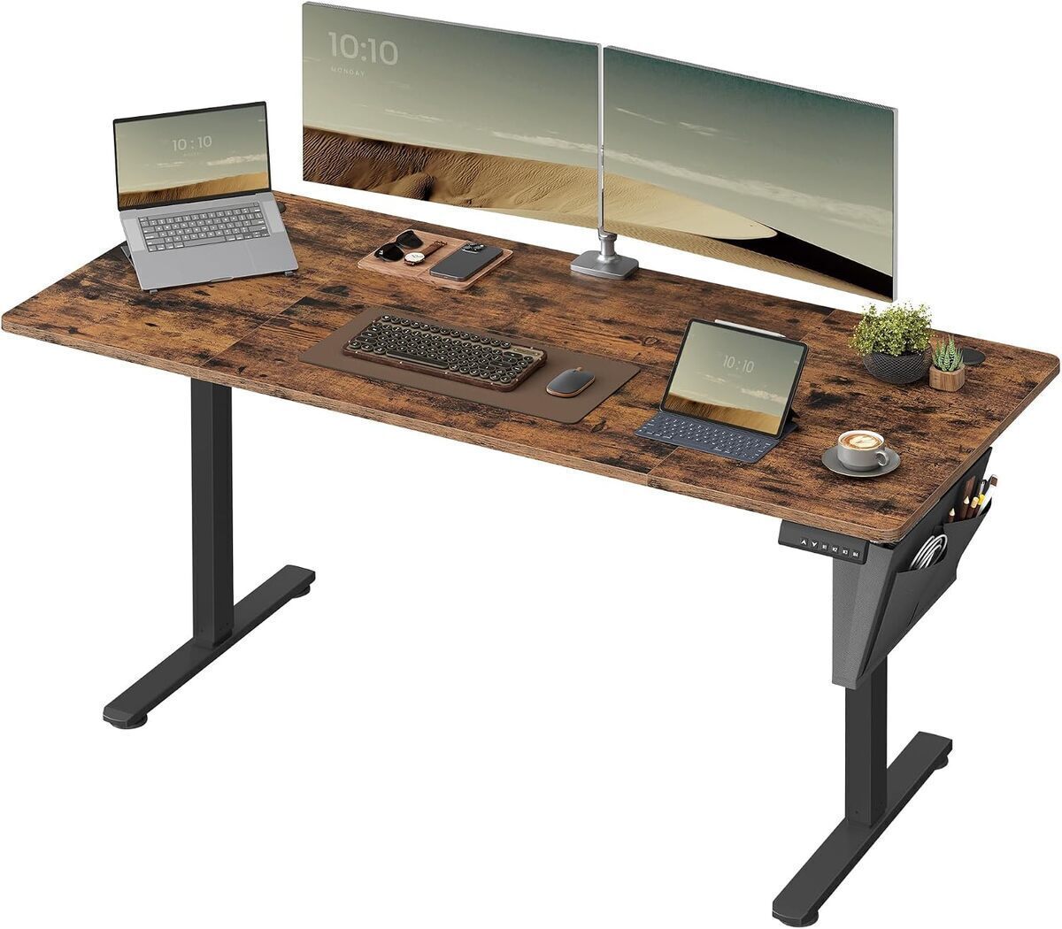 Test du bureau électrique SONGMICS LSD136K01 : ergonomie et élégance en télétravail