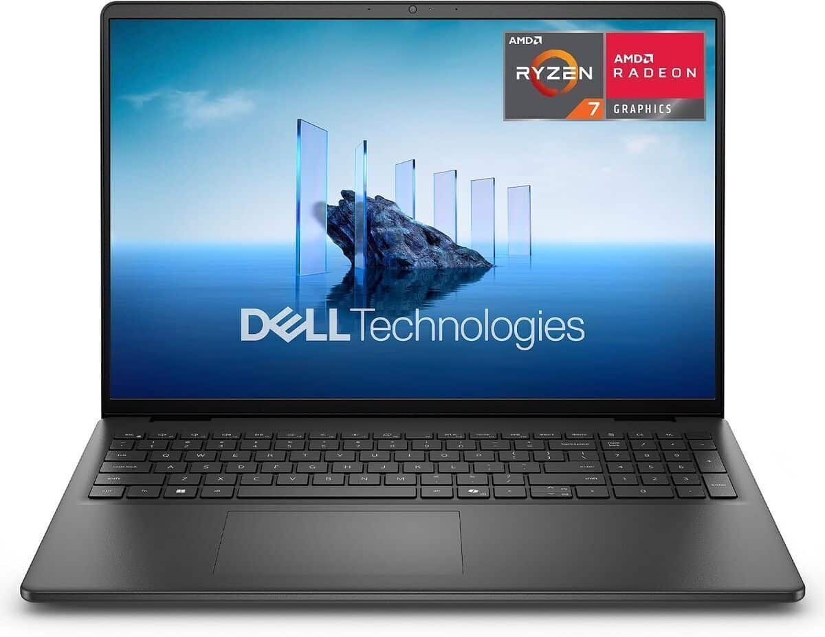 Test du Dell 16 DC16255 : performance ryzen et écran 2K