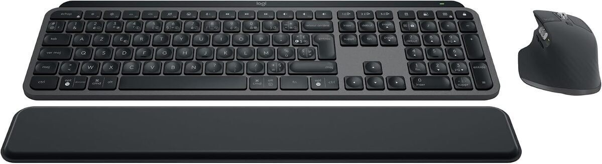 Test du kit Logitech MX Keys S : clavier et souris sans fil avec repose-poignet