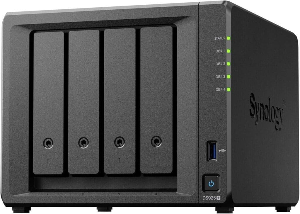 Test du Synology NAS DS925+ : capacité extensible 4 baies