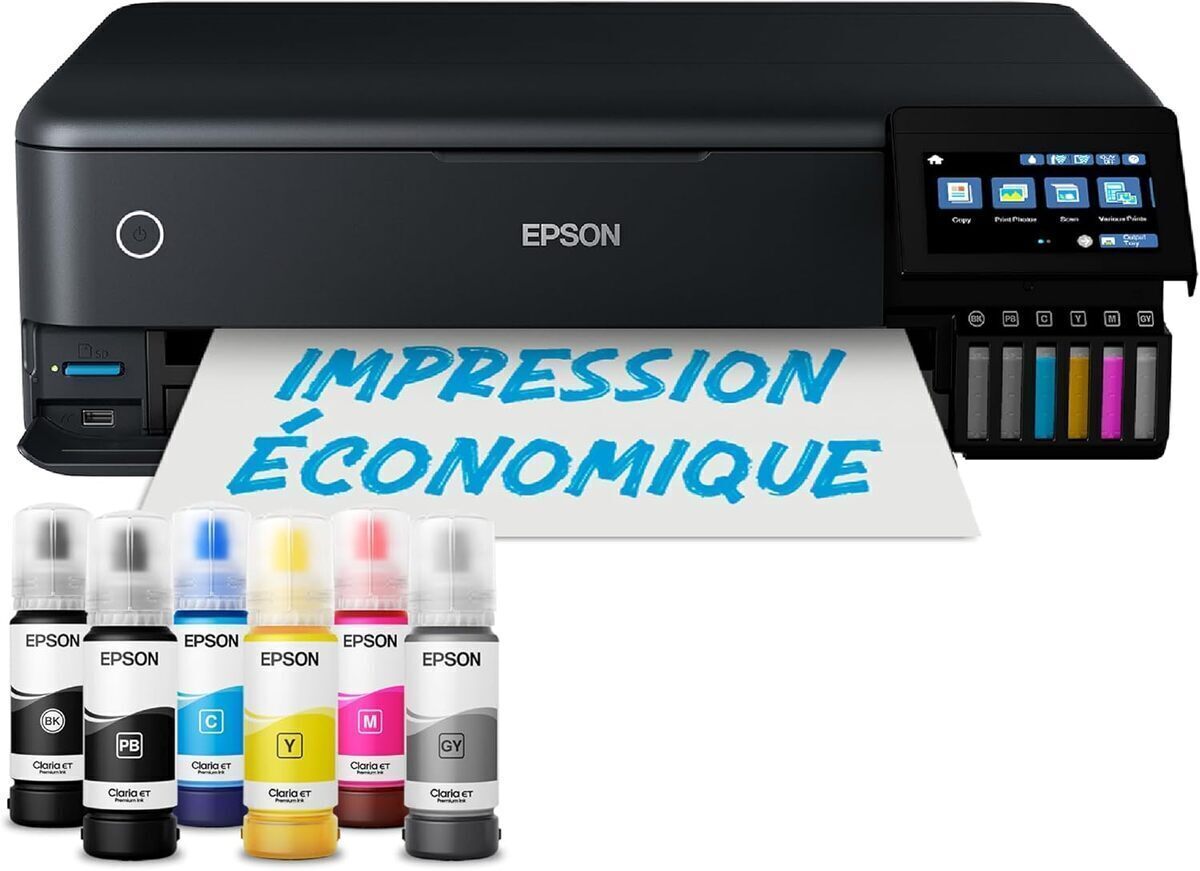 Test : imprimante photo A3+ EcoTank ET-8550 Wi-Fi