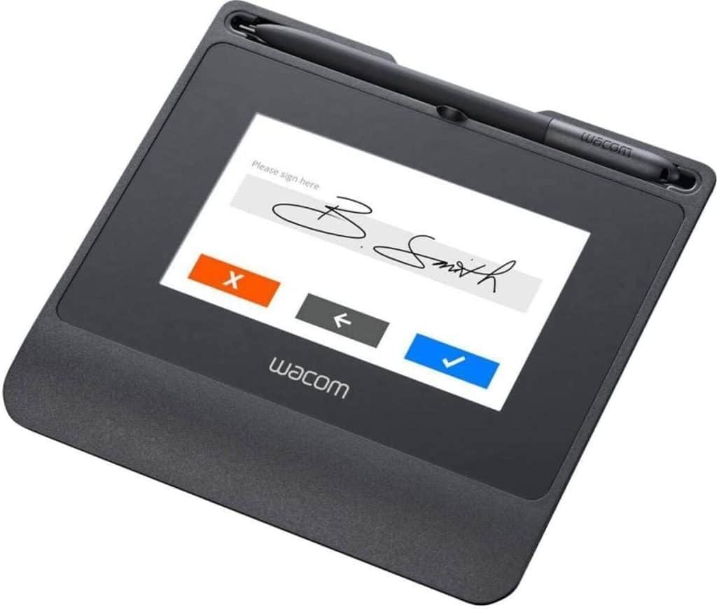 Test : signature set STU540 et sign pro PDF