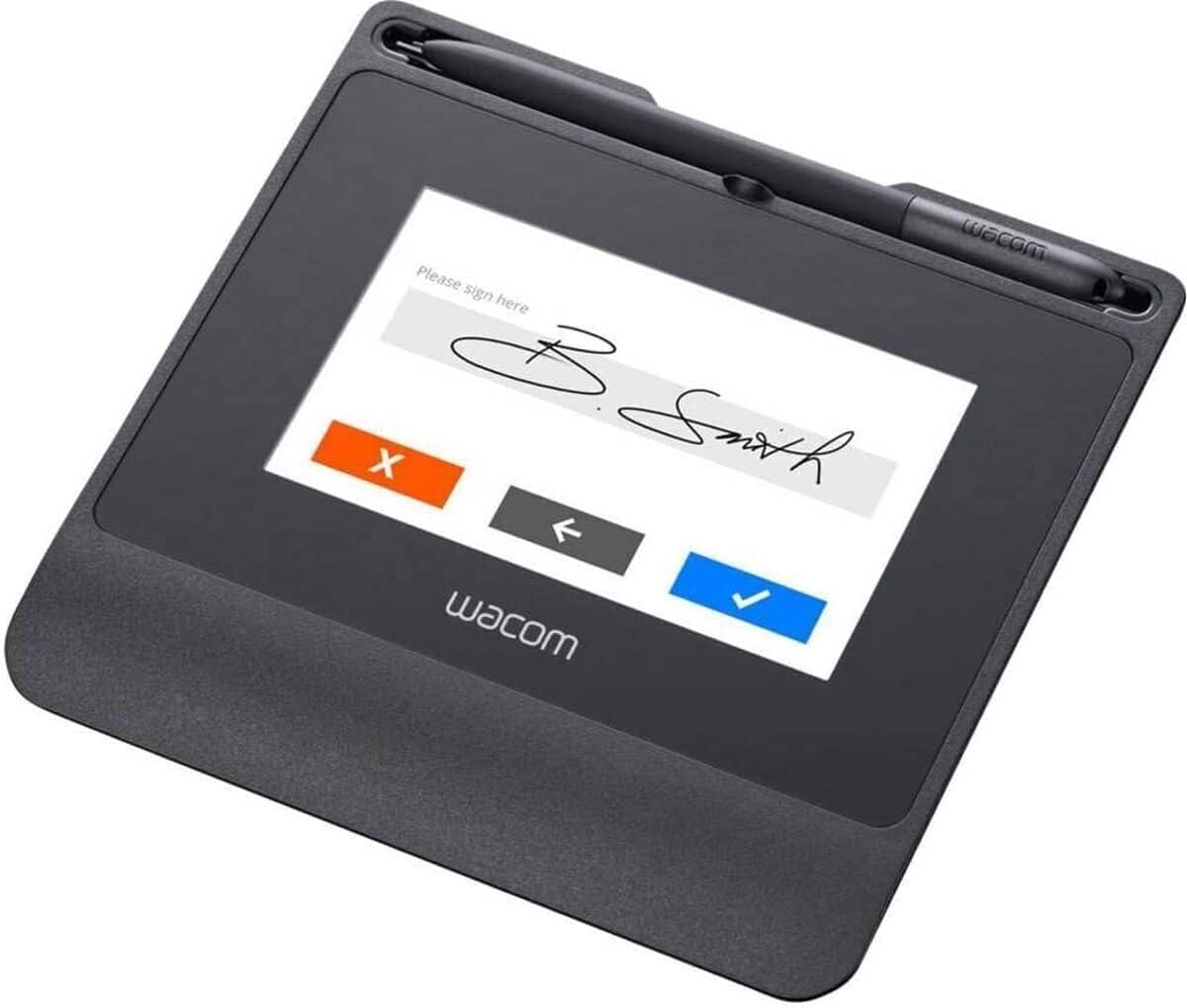 Test : signature set STU540 et sign pro PDF