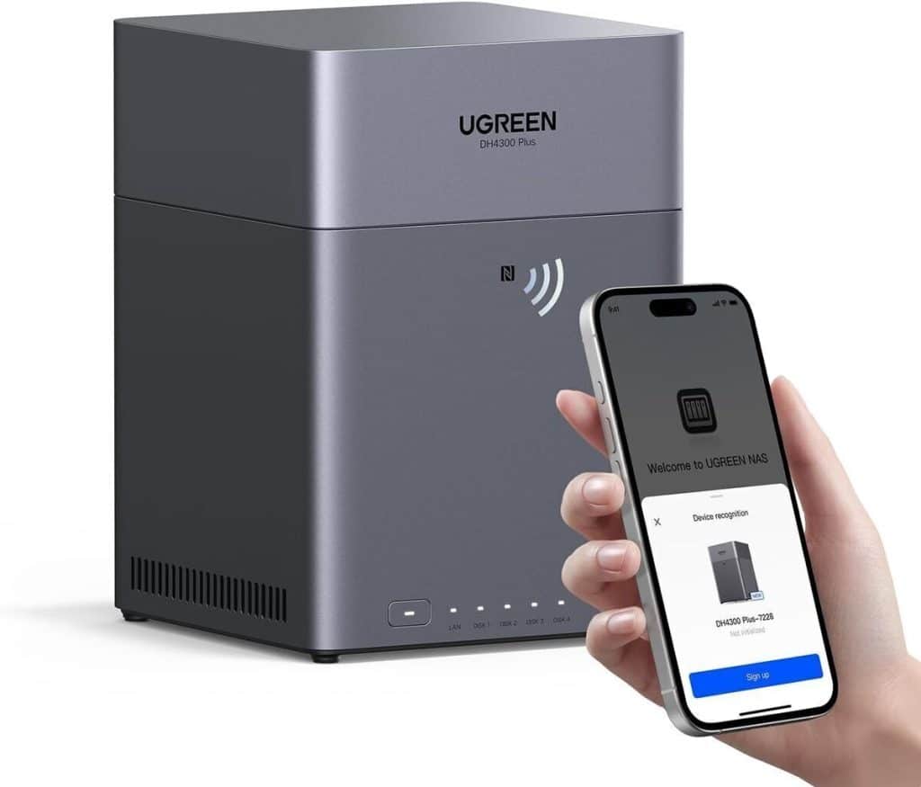 Test : ugreen NASync DH4300 Plus, nas de bureau 4 baies