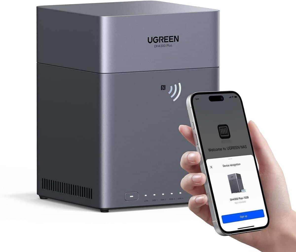 Test : ugreen NASync DH4300 Plus, nas de bureau 4 baies