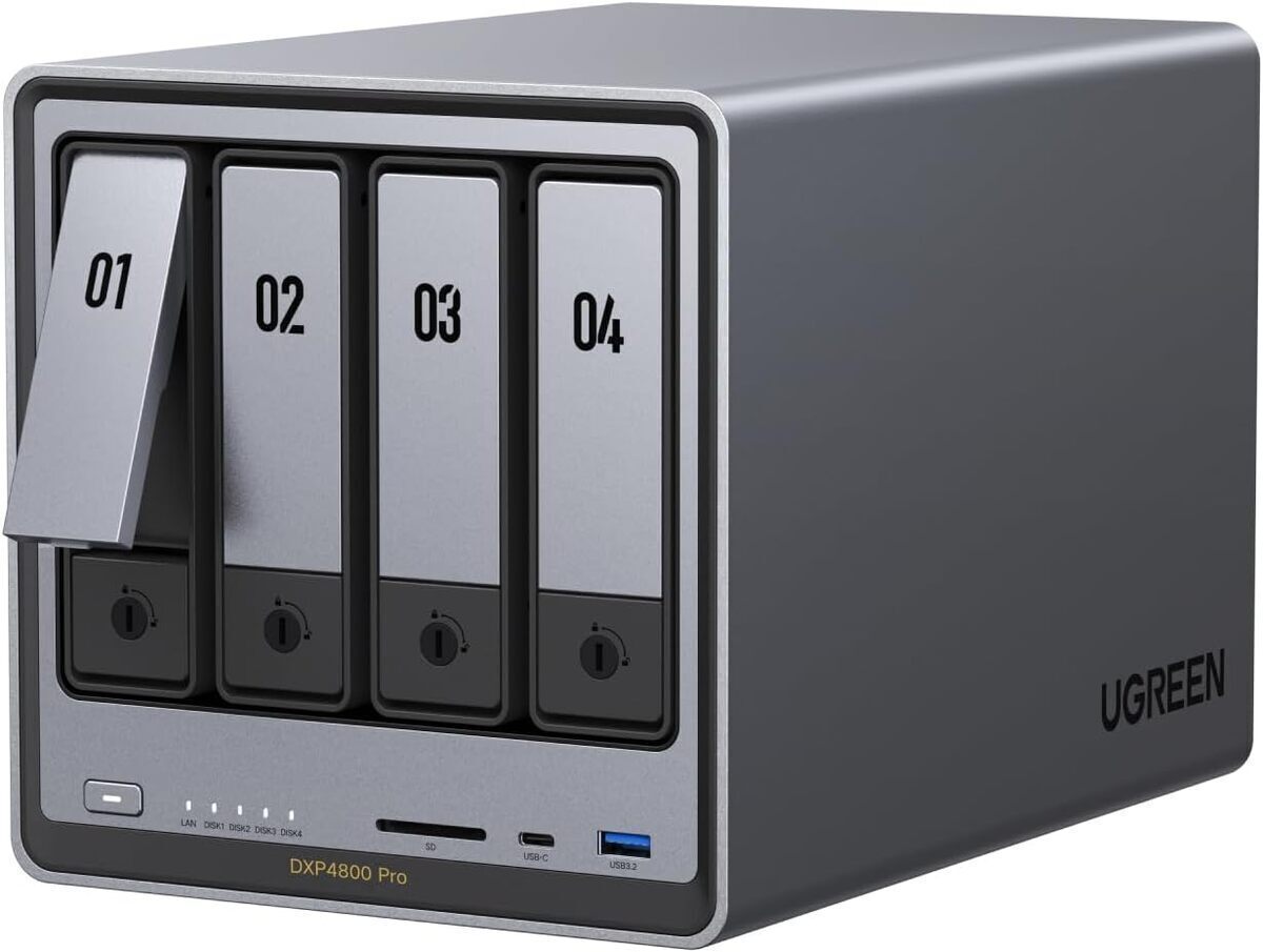 Test UGREEN NASync DXP4800 Pro : nas de bureau performant avec 4 baies et 8 Go de RAM