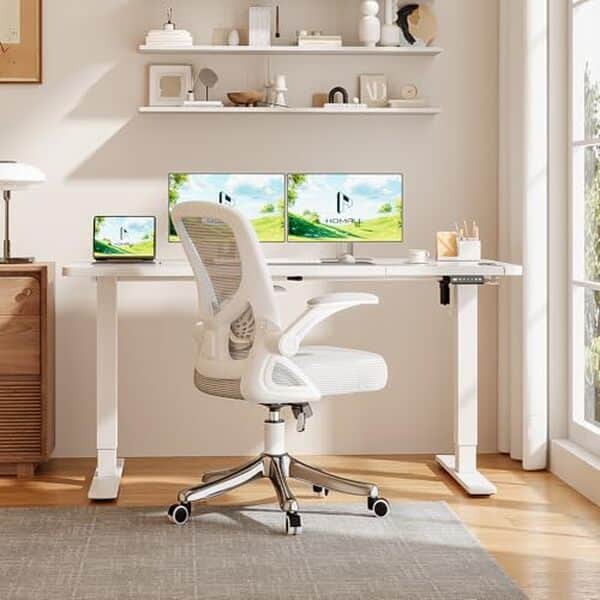 Découvrez notre test détaillé du bureau électrique Homall avec port USB et gestion des câbles intégrée. Avis, caractéristiques et performances du meilleur bureau réglable pour votre espace de travail.