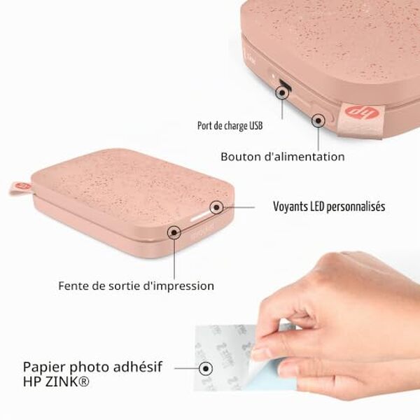 Découvrez notre test complet de l'imprimante photo portable HP Sprocket rose : qualité d'impression, design et praticité pour vos photos instantanées.