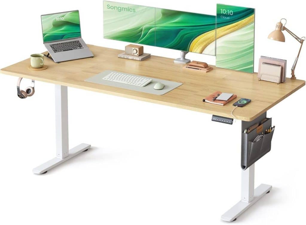 Test : bureau électrique SONGMICS LSD138YA01 180 x 80 cm