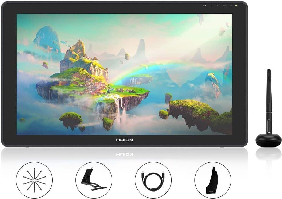 Test de la Huion Kamvas 22 Plus : tablette graphique performante