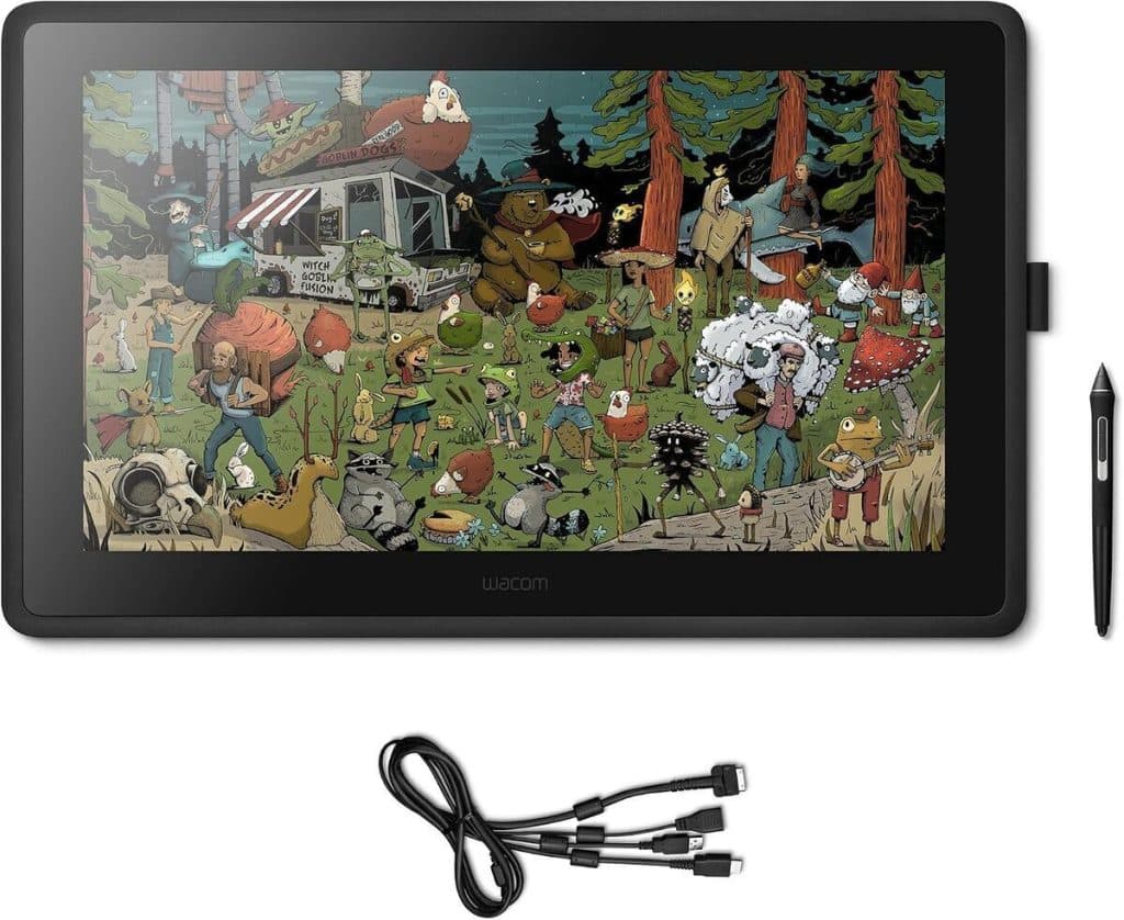 Test de la Wacom Cintiq 22 : tablette graphique full HD