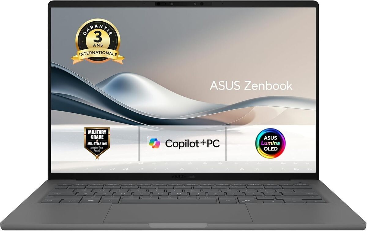 Test de l'ASUS Zenbook A14 : performance et élégance portable