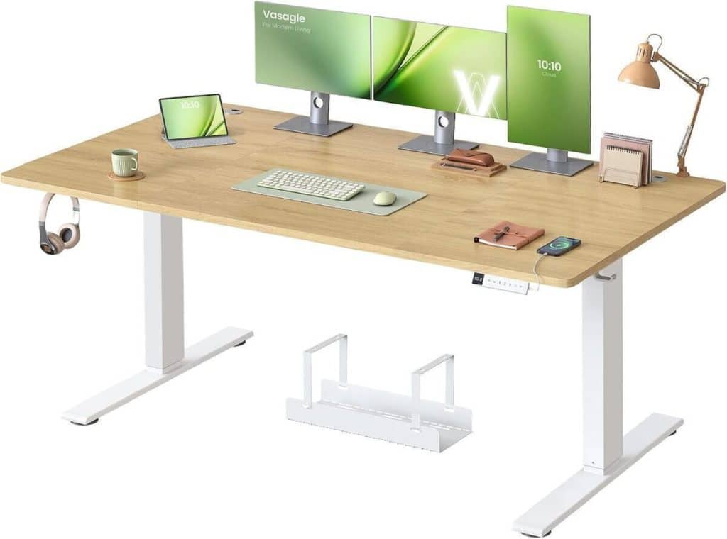 Test du bureau électrique réglable en hauteur VASAGLE LSD146YA02