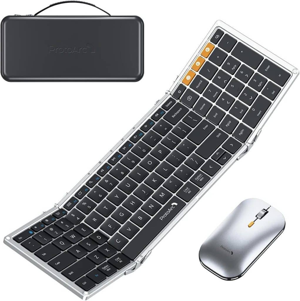 Test du combo pliable ProtoArc XKM01 pour travail et voyages
