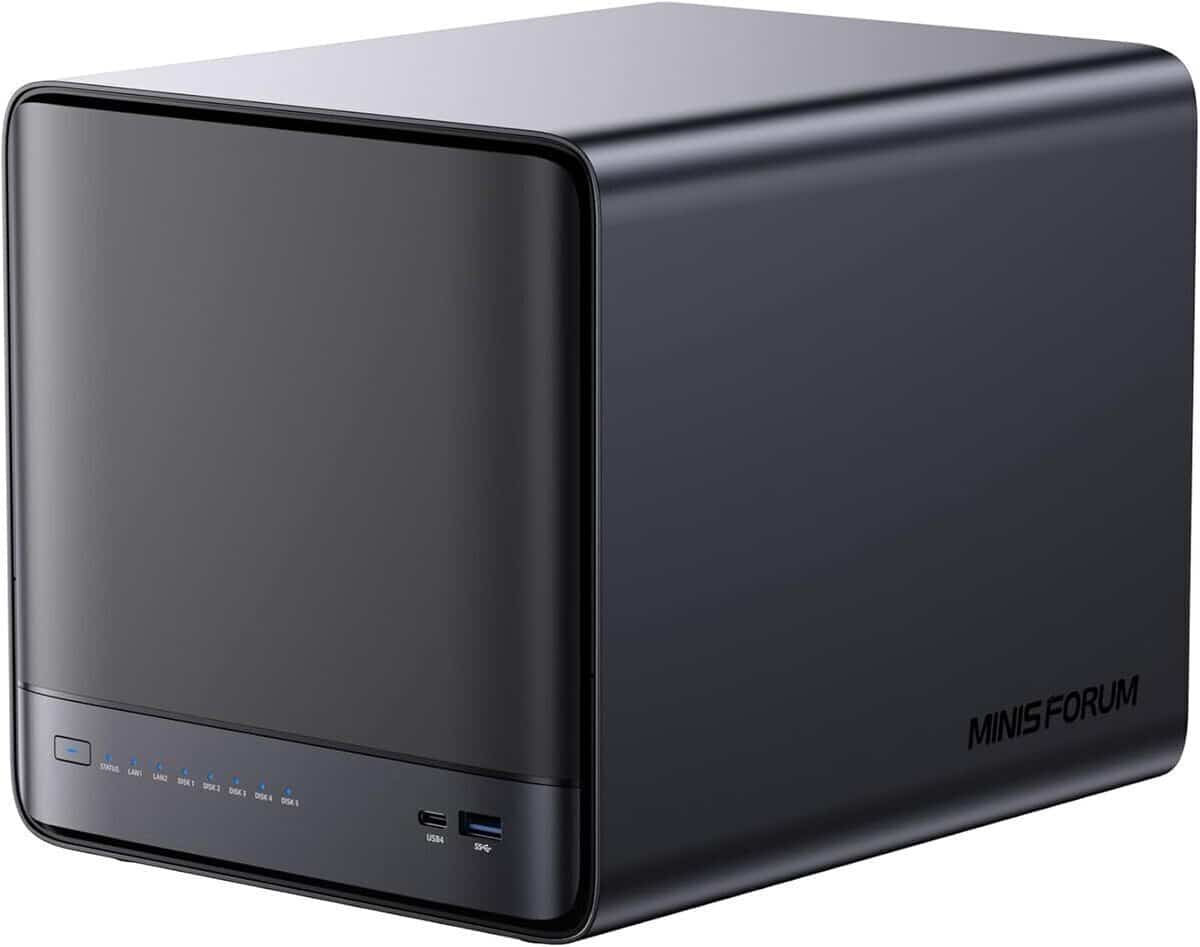 Test du MINIS FORUM N5 Pro-P370 : nas puissant et polyvalent