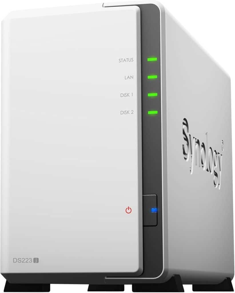Test du Synology DiskStation DS223J : disque de stockage réseau performant