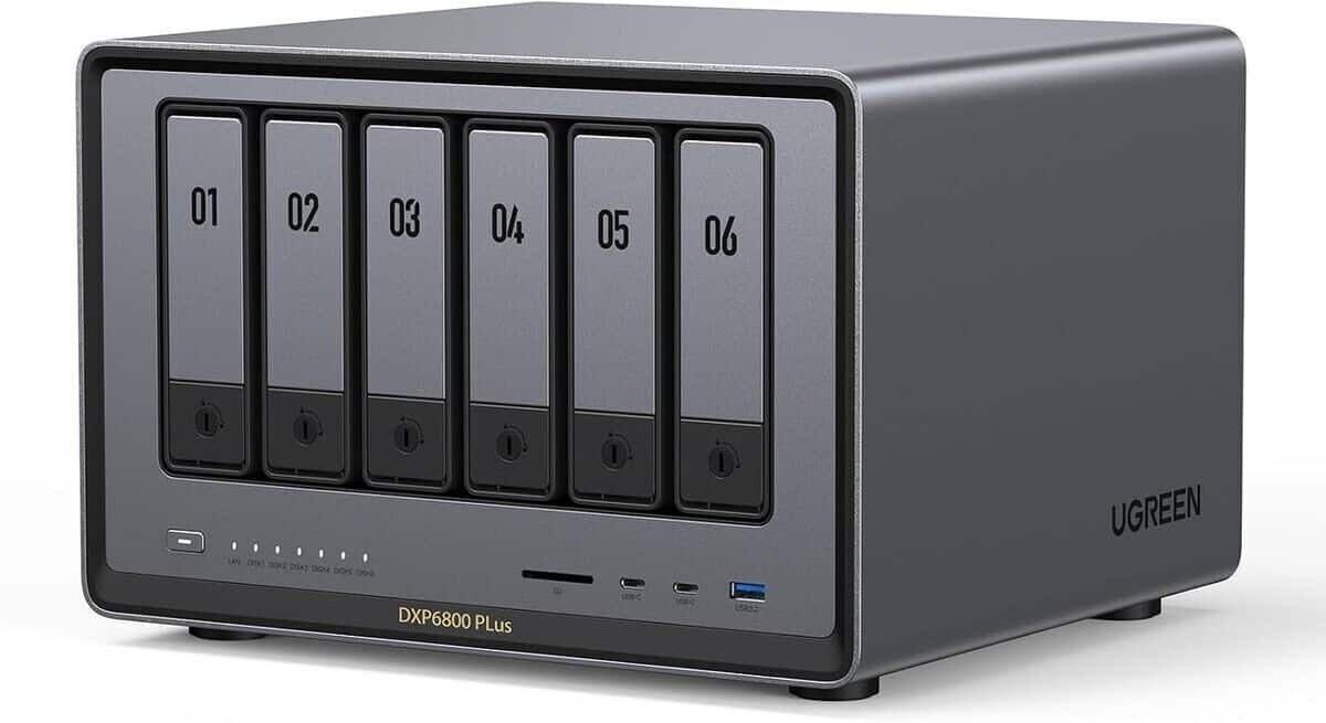Test du UGREEN NASync DXP6800 Plus : performance à 6 baies