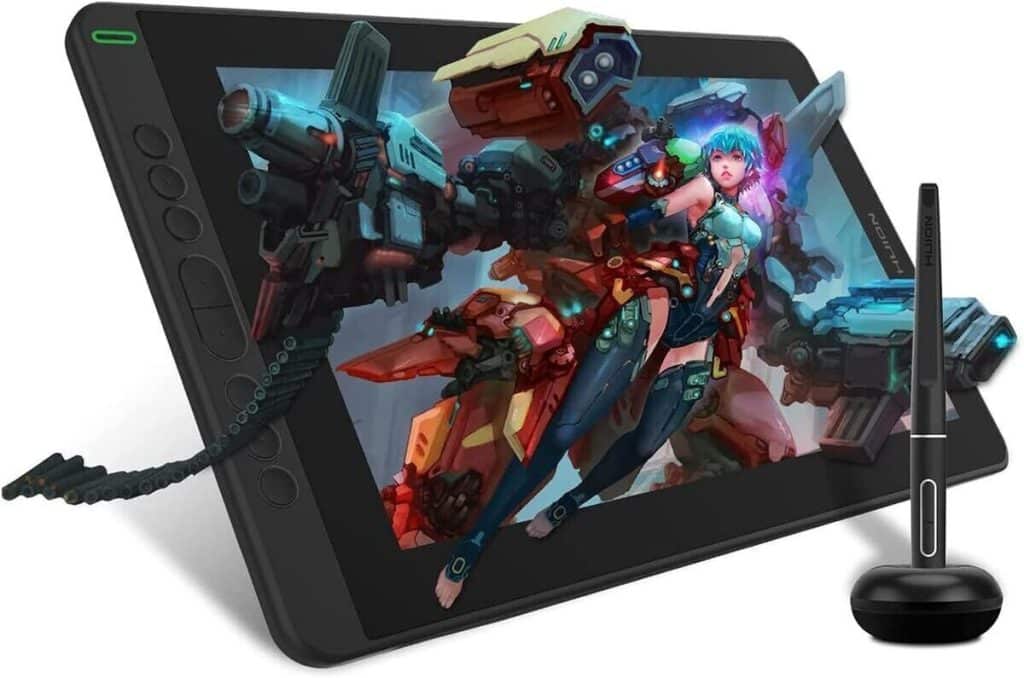 Test : tablette graphique HUION Kamvas 13 écran laminé