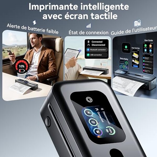 Découvrez notre test complet de l'imprimante thermique Phomemo M832D 300 dpi : performances, avantages et inconvénients pour bien choisir votre imprimante portable.