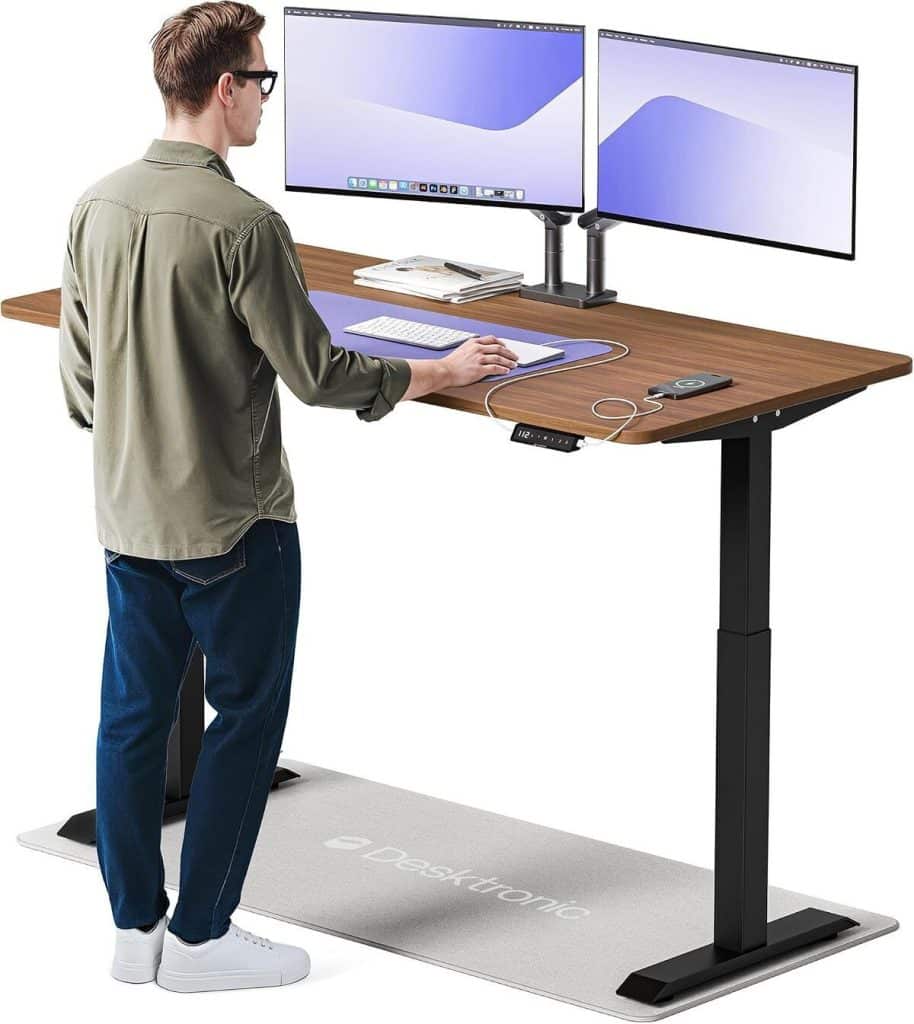 Test : bureau Desktronic assis-debout électrique 160x80 cm