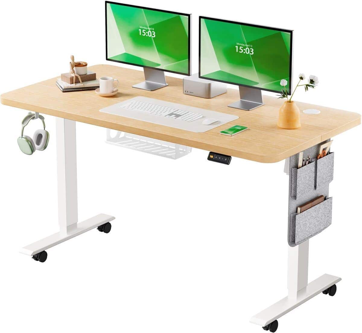 Test : bureau électrique MAIDeSITe assis-debout ajustable