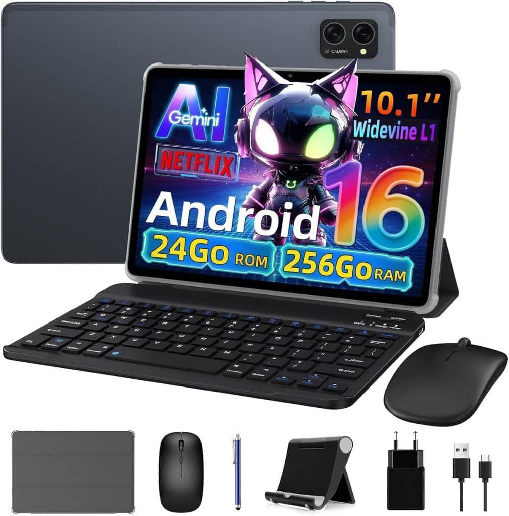 Test de la tablette VekfulPC 16 pouces : performance et accessoires inclus