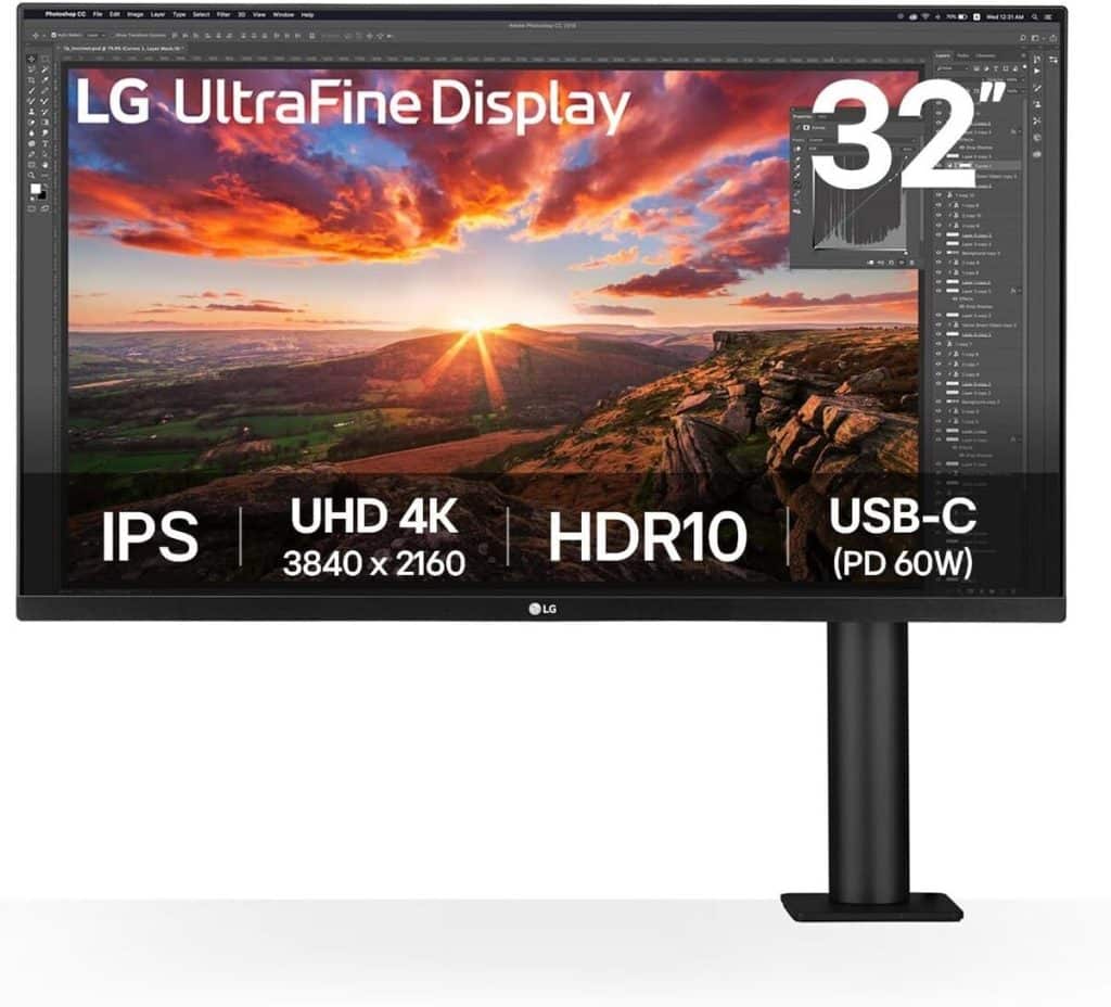 Test de l'écran LG Ultrafine 32UN880K-B : performance 4K HDR
