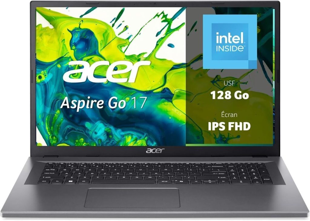 Test du PC portable Acer Aspire Go 17 : performance et élégance