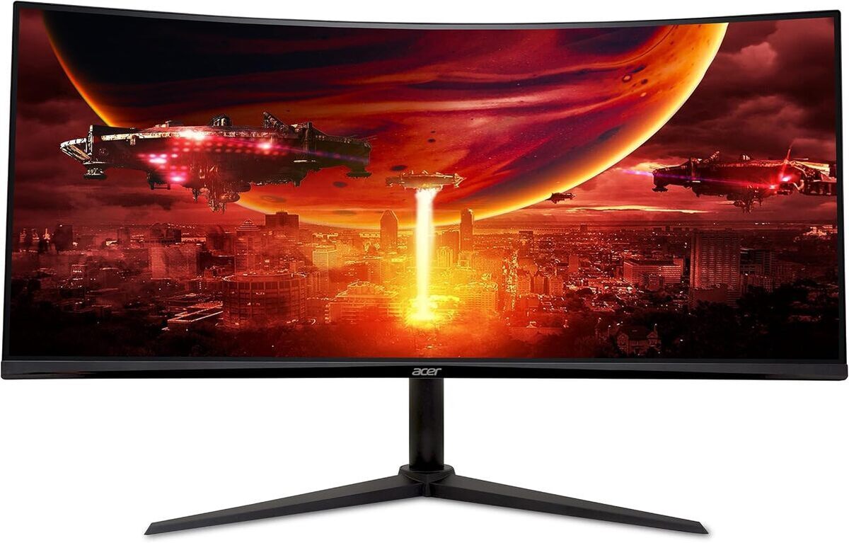 Test : écran Acer Nitro XZ342CUV3, gaming incurvé à 180hz
