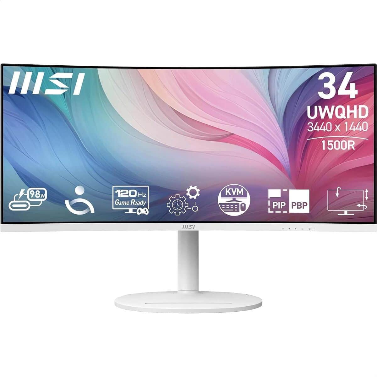 Test : écran incurvé MSI Modern MD342CQPW 34" UWQHD