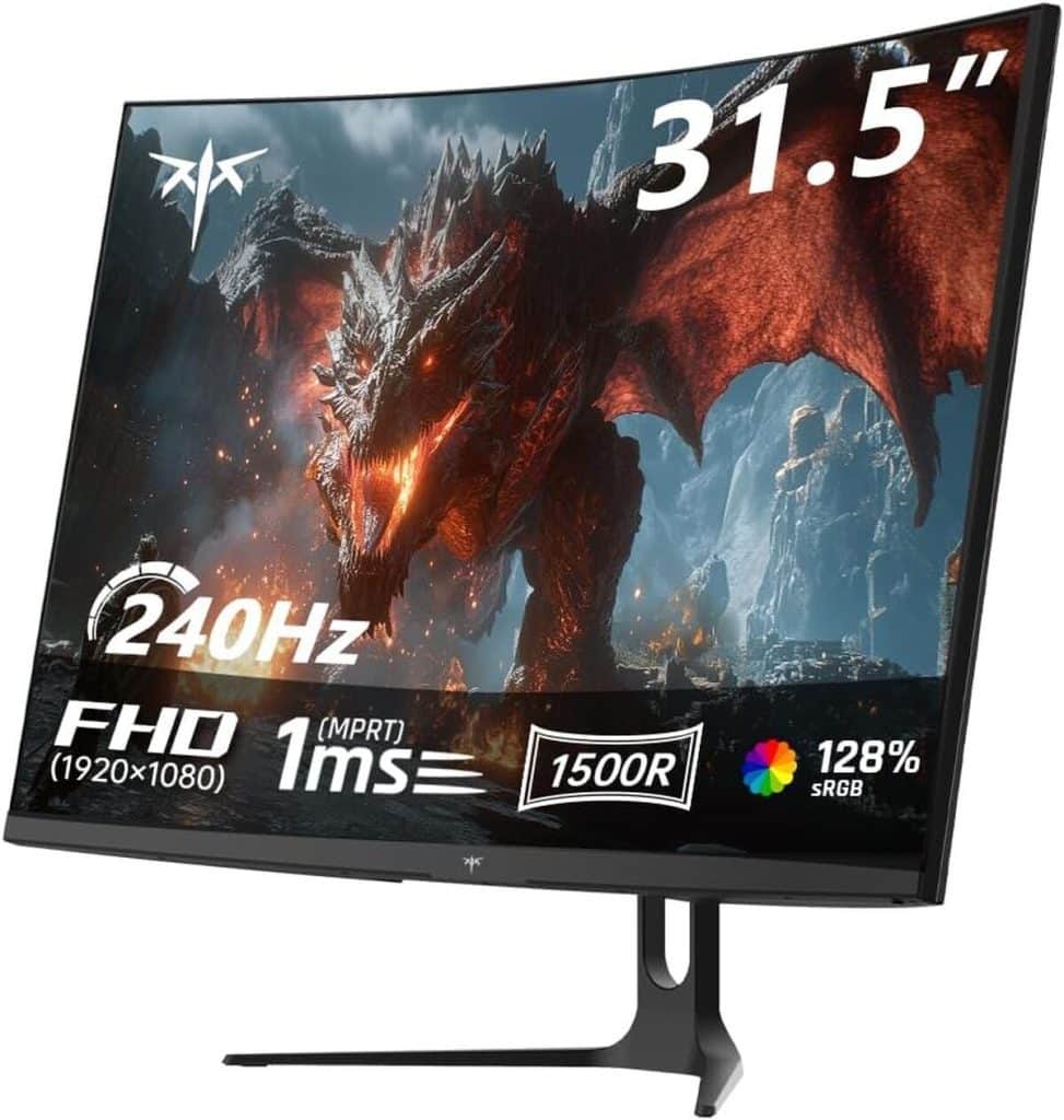 Test écran PC gamer KTC H32C5 : incurvé 32 pouces FHD 240 Hz