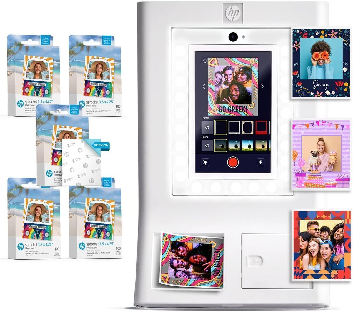 Test : hp sprocket imprimante instantanée et papier photo autocollant